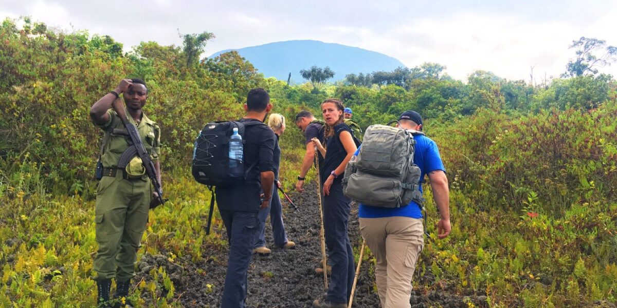 Hiking Nyiragongo Active Volcano