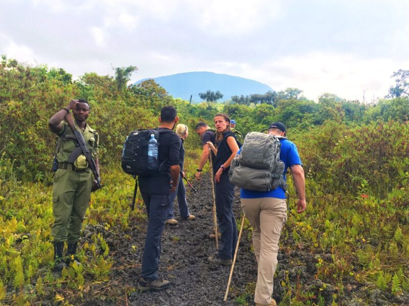 Hiking Nyiragongo Active Volcano