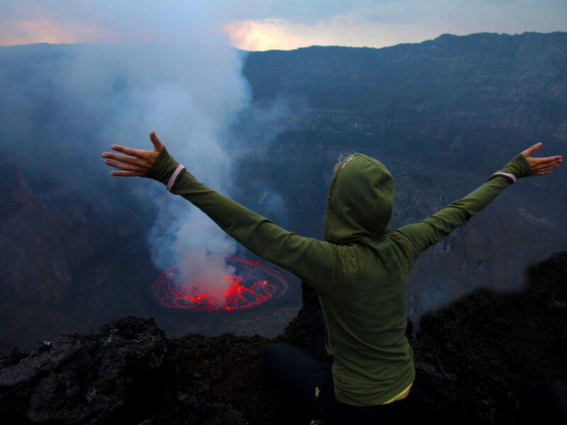 Hiking Nyiragongo Active Volcano